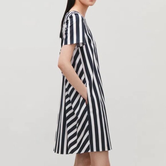 COS - Draped Back Dress - Picture 4 of 6